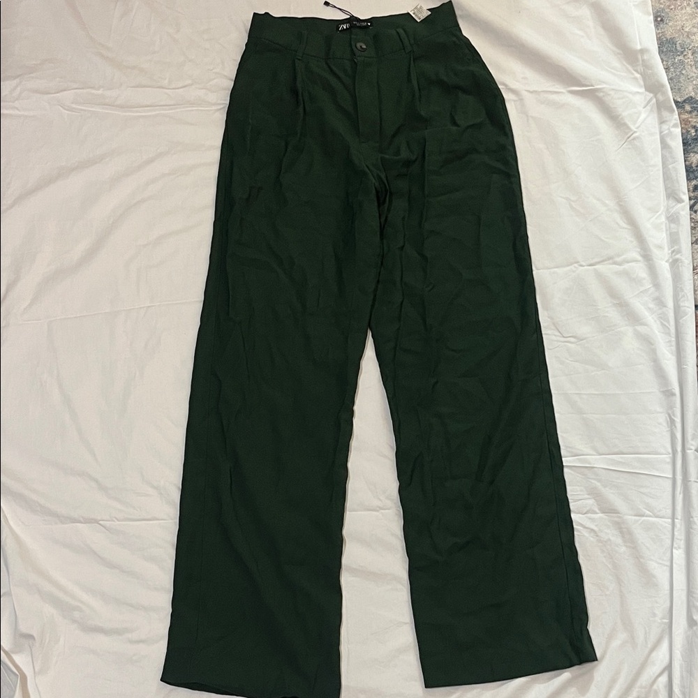 Zara casual Dark Green pants